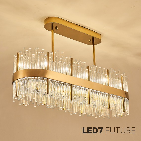 Ritz - Million Tubes Oval Chandelier2 - V